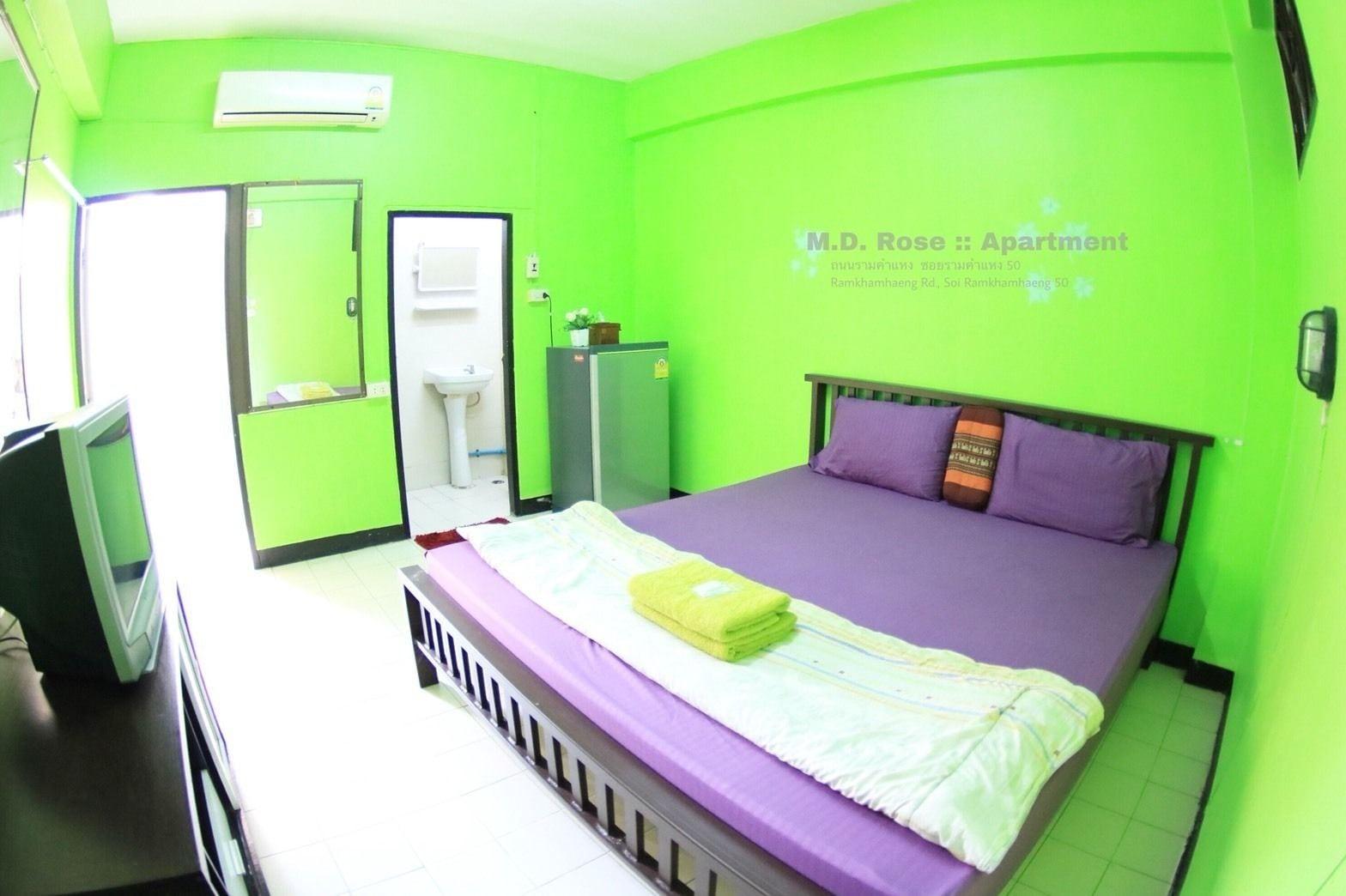 בנגקוק Md Rose Apartment מראה חיצוני תמונה